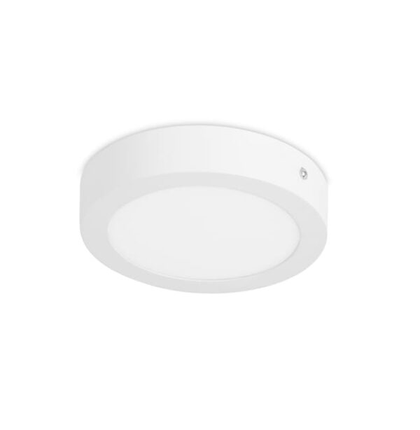 DOWNLIGHT LED SUPERFICIE CIRCULAR BLANCO 6W LUZ CALIDA