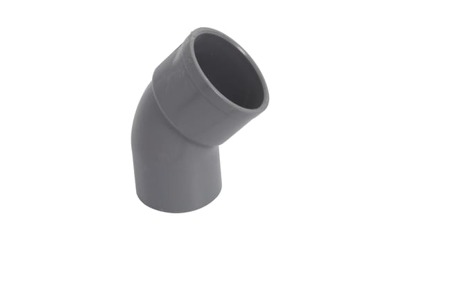 CODO PVC 45º MACHO-HEMBRA 40 MM
