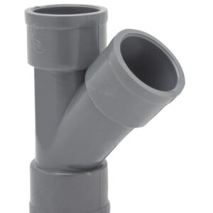 DERIVACIÓN 45º Ø40MM HEMBRA-HEMBRA PVC