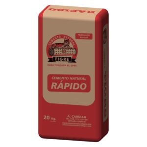 CEMENTO NATURAL EL TIGRE GRIS 20 KG