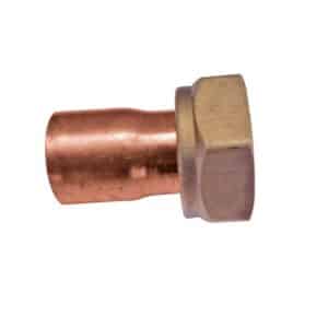 RACOR LOCO RECTO Ø18MMX1/2" COBRE