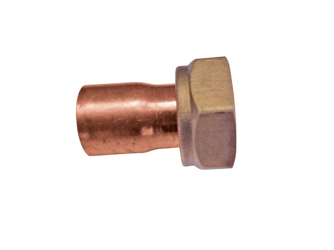 RACOR LOCO RECTO Ø18MMX1/2" COBRE