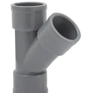 DERIVACIÓN 45º Ø40MM HEMBRA-HEMBRA PVC